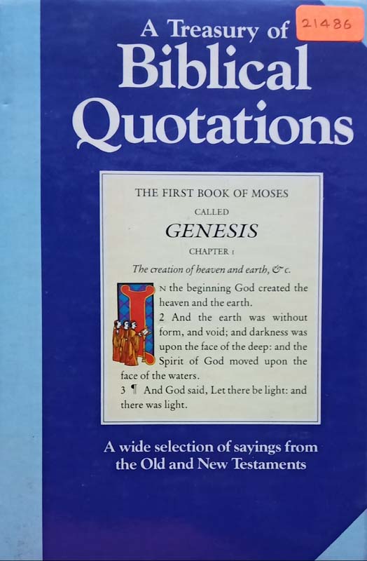 A Treasury Of Biblical Quotations