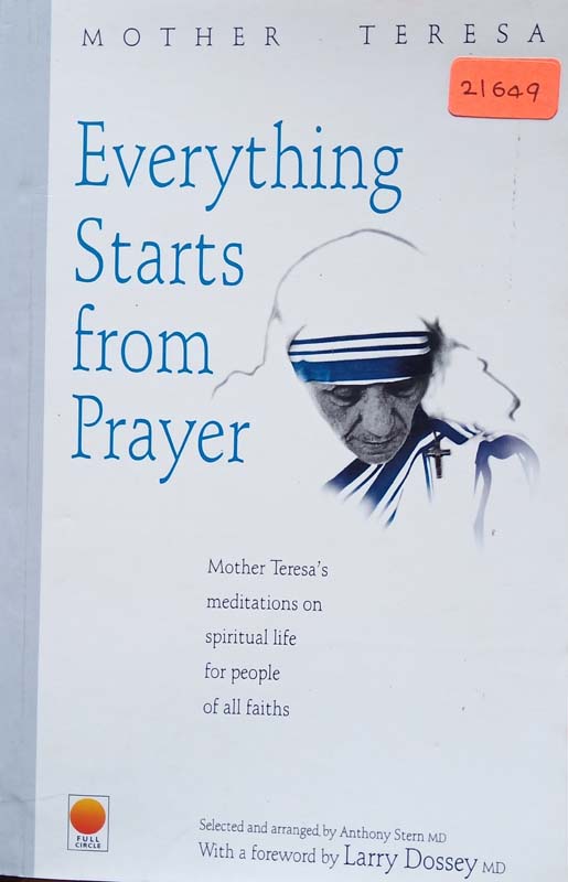 Everything Starts From Prayer