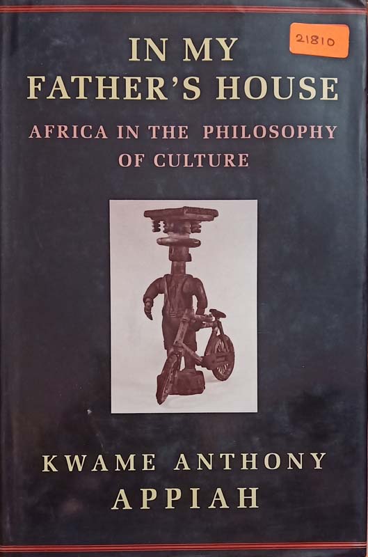 In My Father's House (Africa In The Philosophy Of Culture)