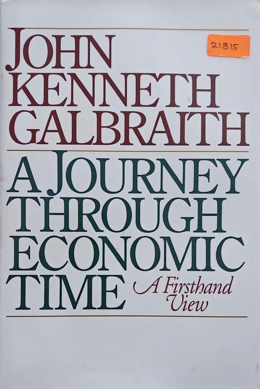 A Journey Through Economic Time