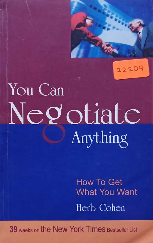 You Can Negotiate Anything
