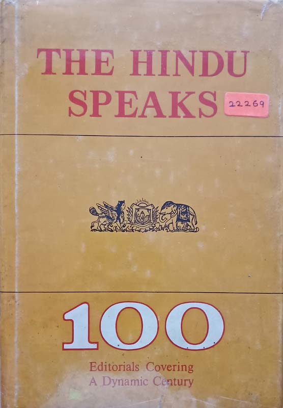 The Hindu Speaks