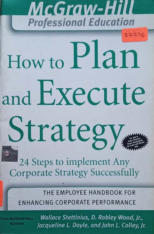 How To Plan And Execute Strategy