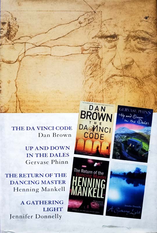 Select Editions : The Da Vinci Code, Up And Down In The Dales, The Return Of The Dancing Master, A Gathering Light