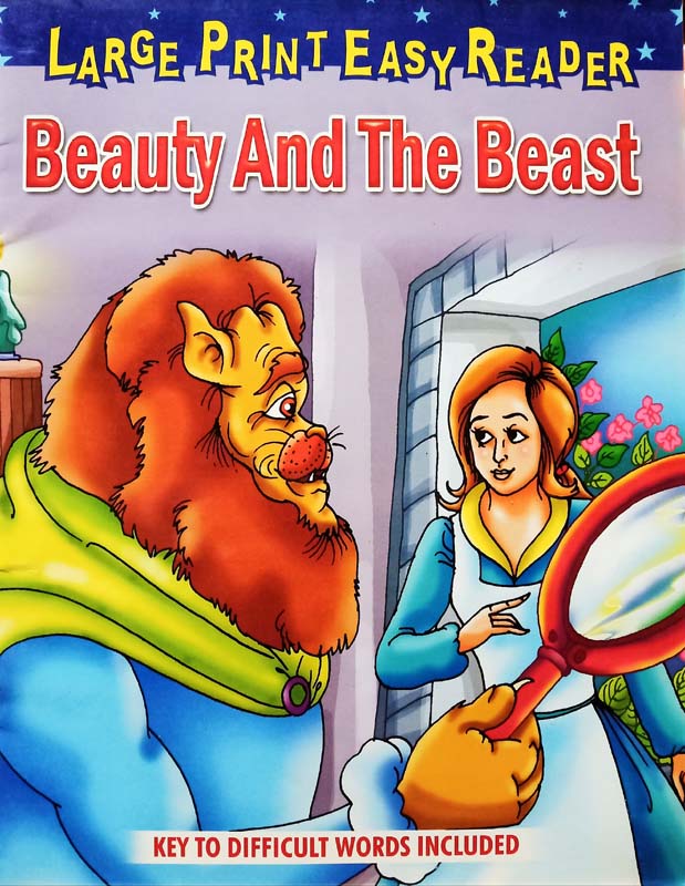 Large Print Easy Reader : Little Red Ridding Hood, Snow White & The Seven Dwarfs, The Emperor's New Clothes, Beauty And The Beast